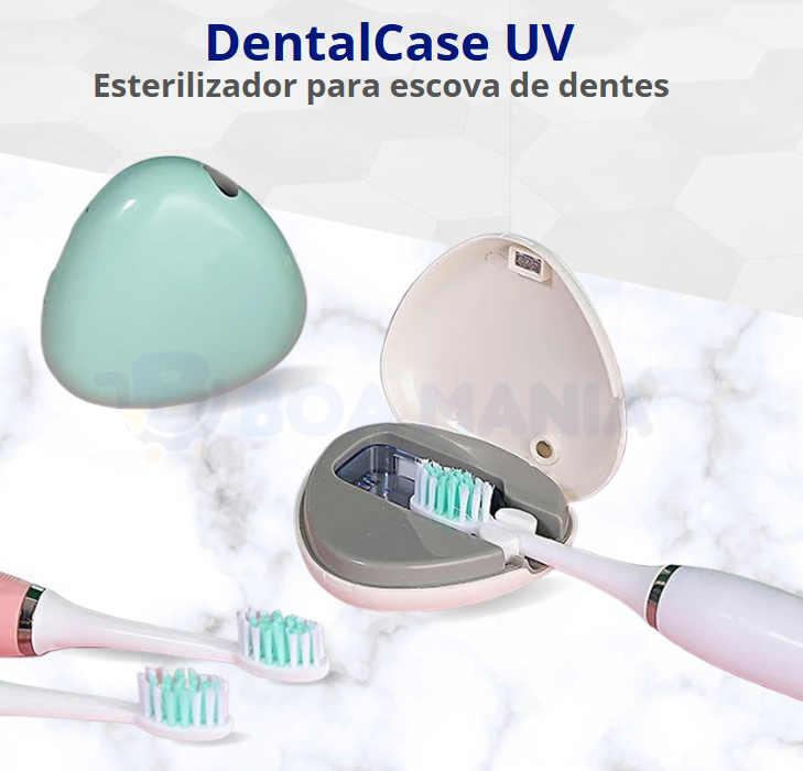 DentalCase UV - Esterilizador UV portátil para Escova de Dentes