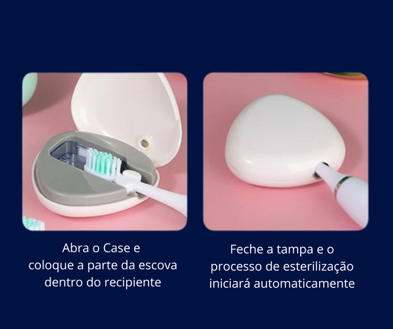 DentalCase UV - Esterilizador UV portátil para Escova de Dentes